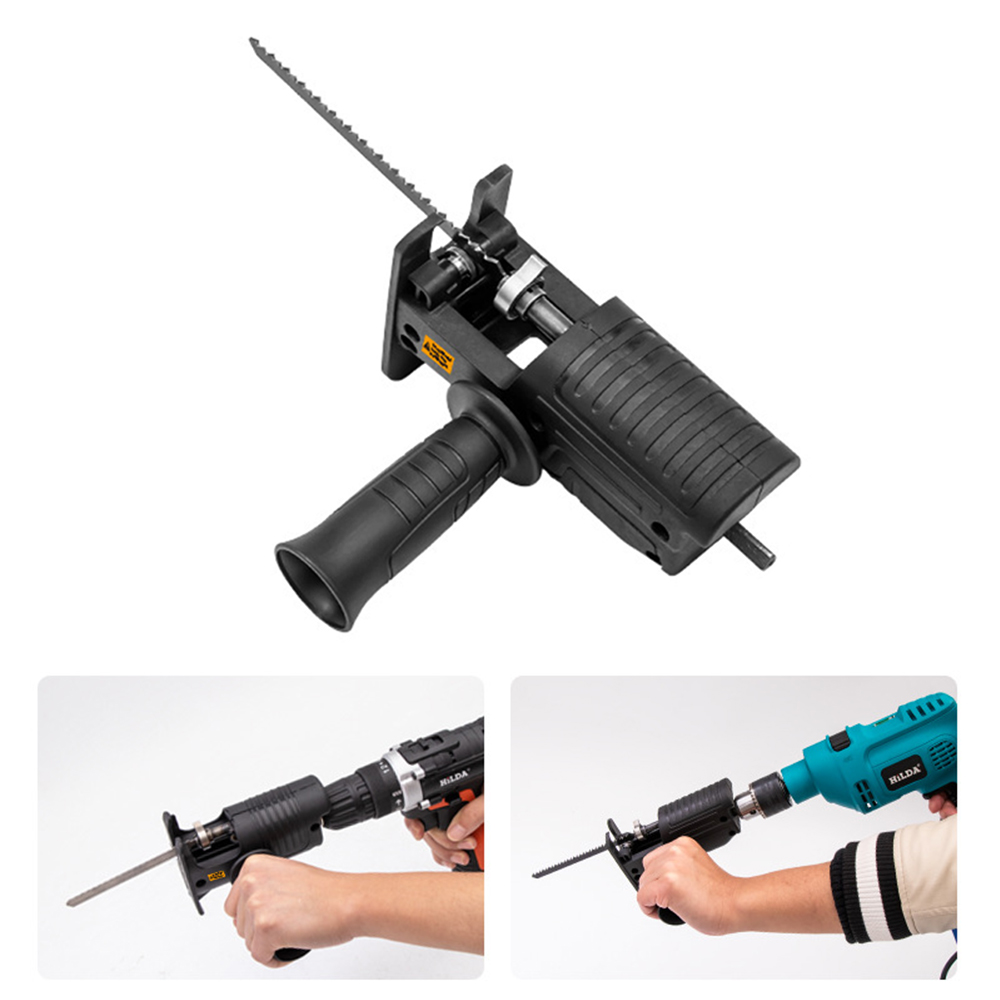 Reciprocating Saw Attachment Drill - Adaptor Gergaji Bolak-balik Portabel Alat Tambahan