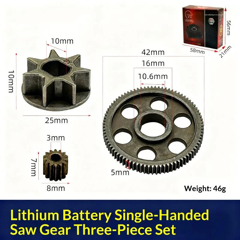 Mini Electric Chainsaw 6 Inch - 3 Buah Aksesori DIY yang Cocok