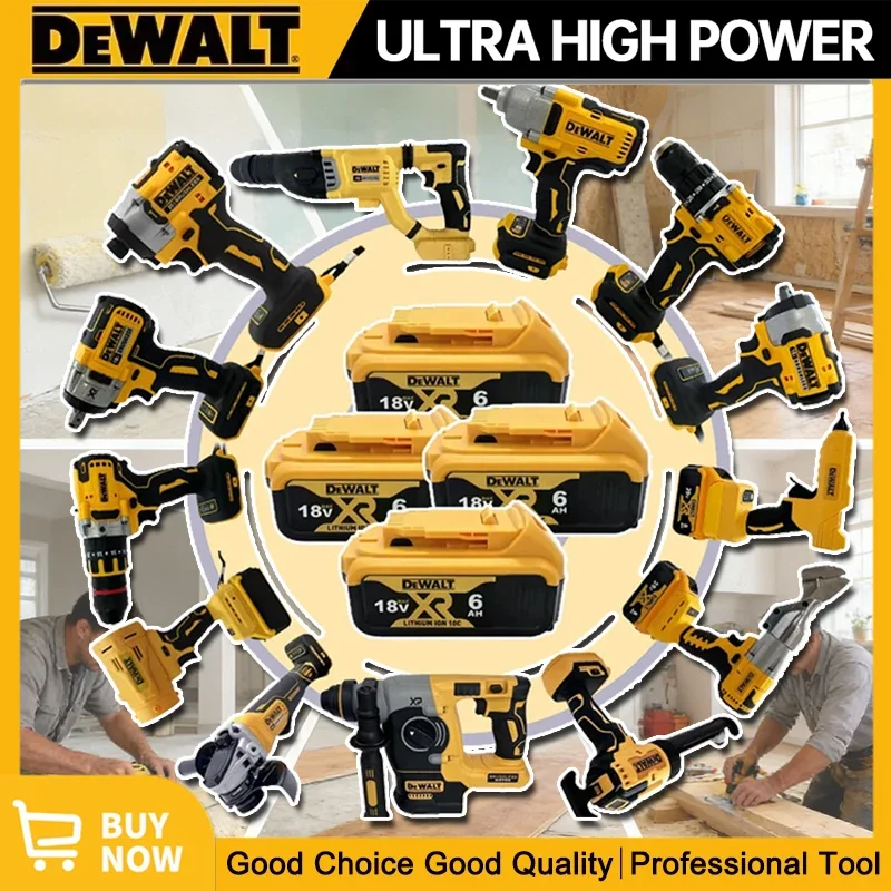 Brushless Angle Grinder Battery Powered - DEWALT Alat Listrik Multifungsi Tanpa Kabel