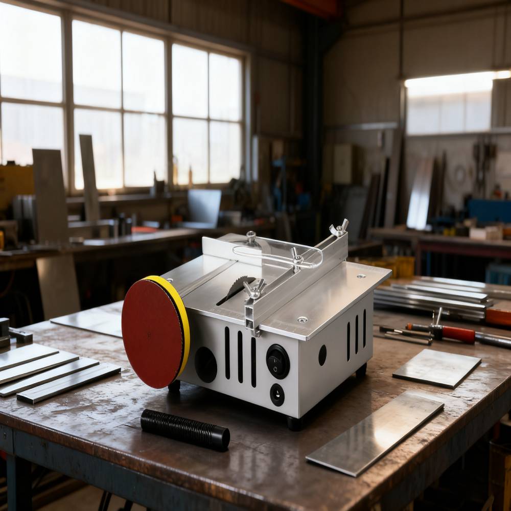 Mini Table Saw For Woodworking - Gergaji Meja Mini Motor Ganda, Gergaji