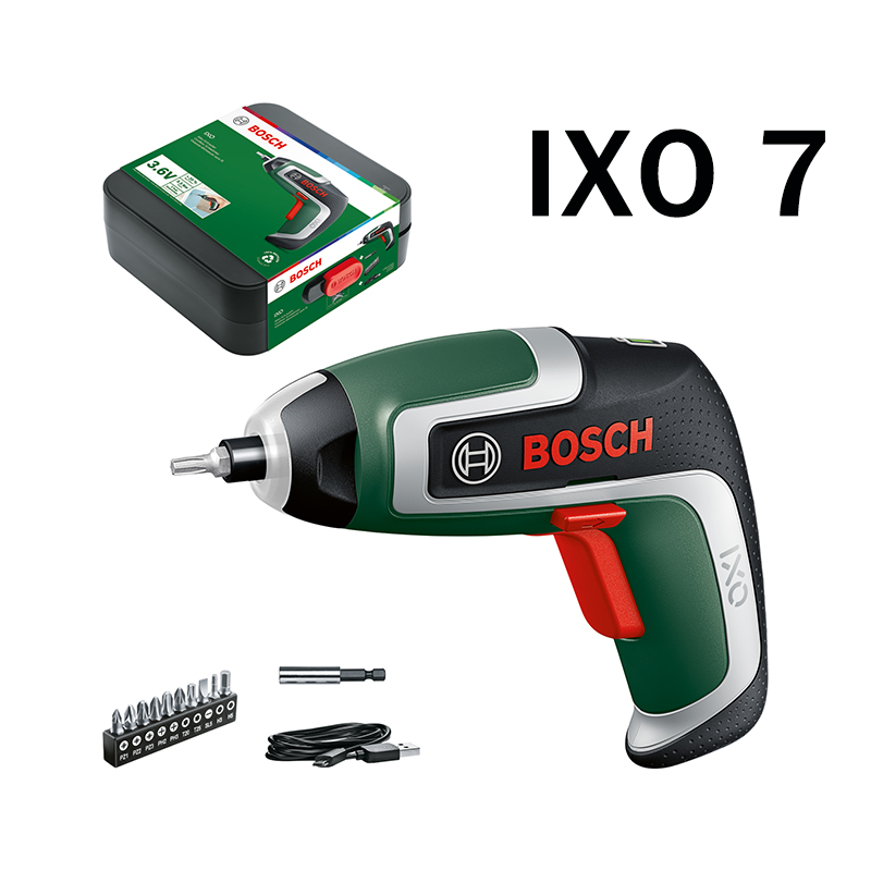 Electric Screwdriver Rechargeable Usb - Obeng Listrik Tanpa Kabel Bosch IXO7