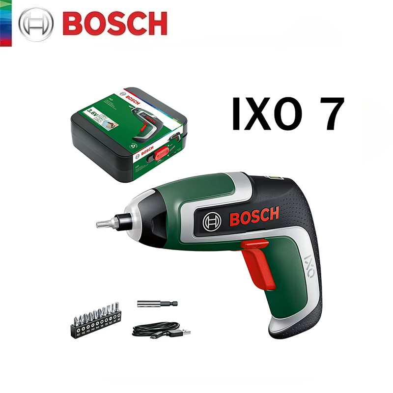 Electric Screwdriver Rechargeable Usb - Obeng Listrik Tanpa Kabel Bosch IXO7