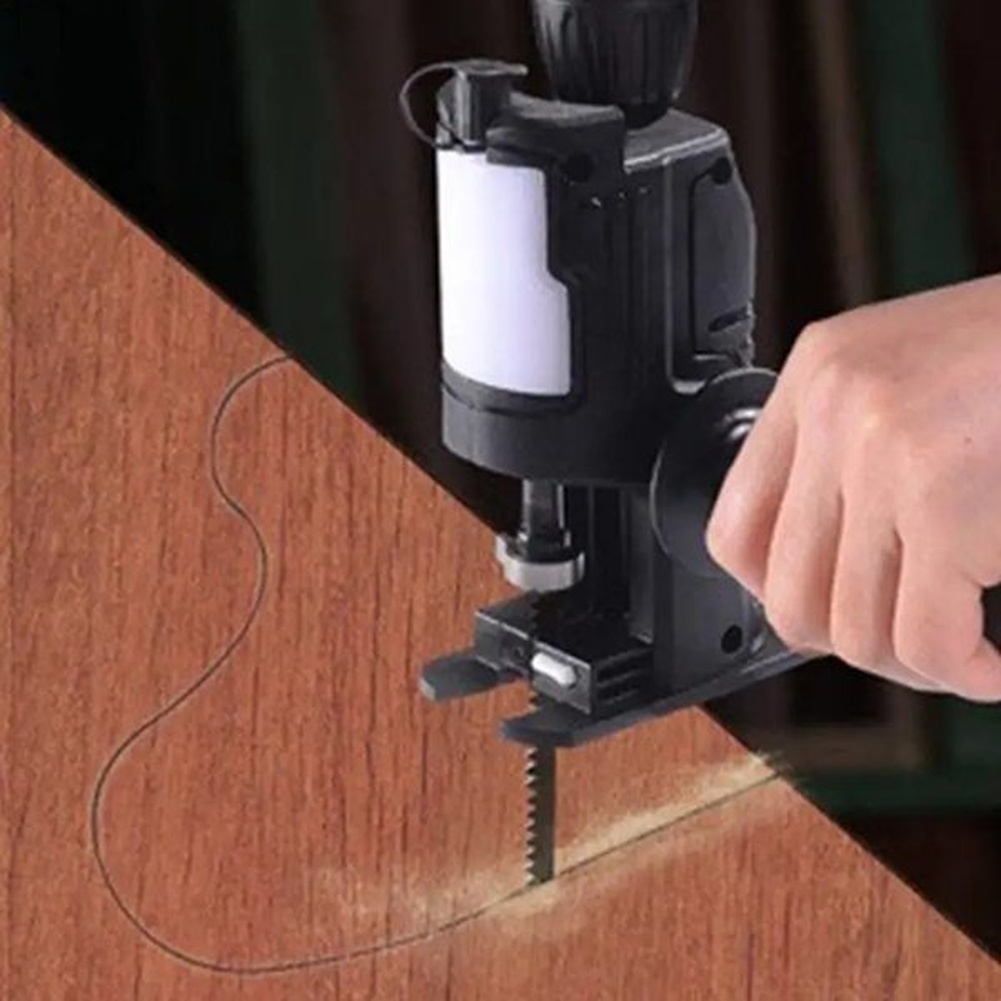 Reciprocating Saw Attachment Drill - Adaptor Konverter Bor Listrik Menjadi Gergaji