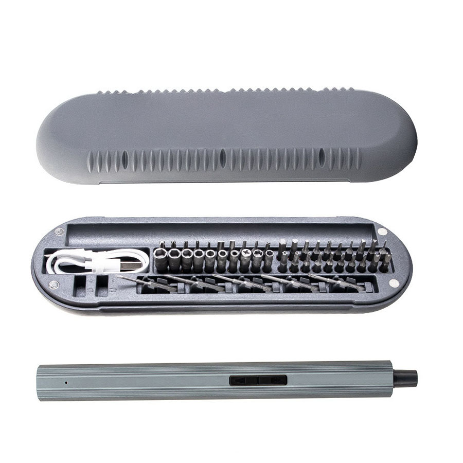 Electric Screwdriver Rechargeable Usb - Set Obeng Elektrik 48-In-1 USB Dapat