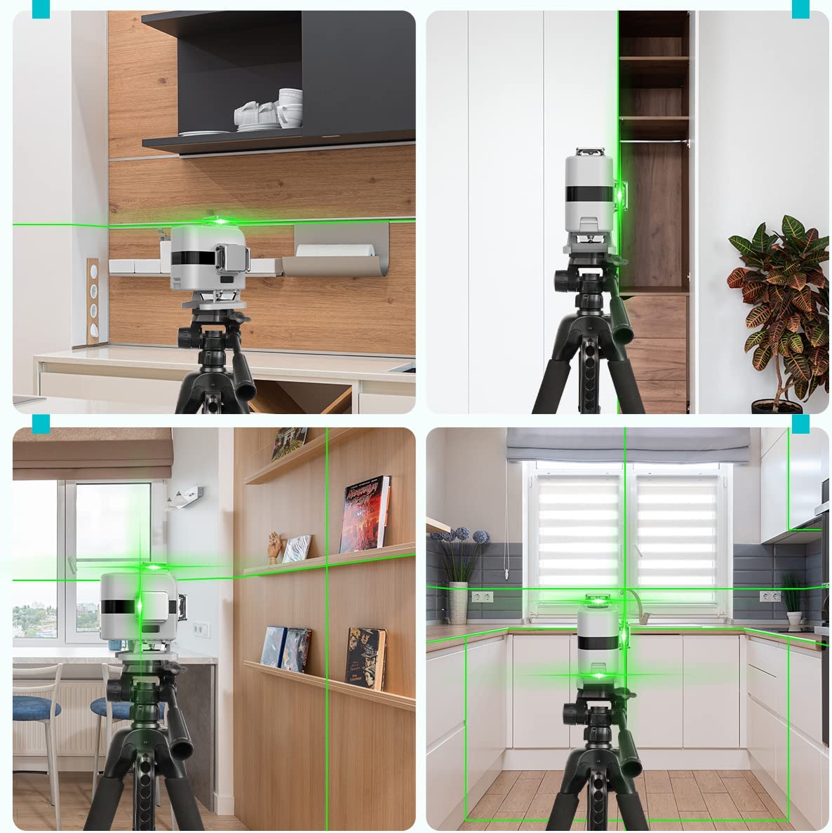 DS04CG Self-Leveling 16 Garis  - Laser Level 16 Lines 4D Green ulasan dan harga