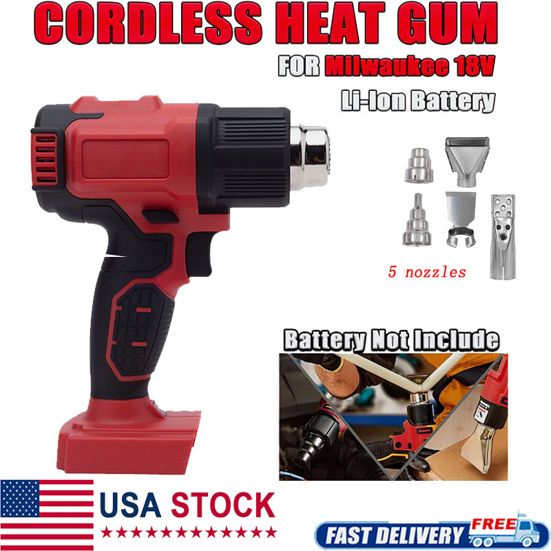 Pistol Panas Tanpa Kabel Kompa - Cordless Heat Gun For Shrink Tubing ulasan dan harga