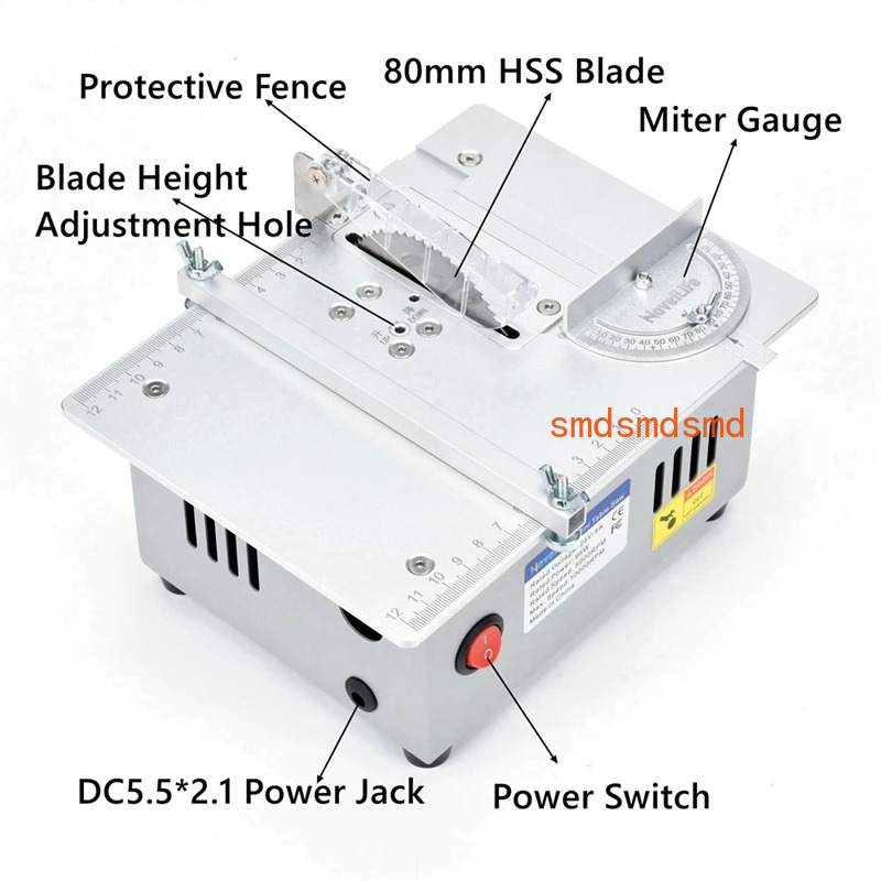 Gergaji Meja Mini Multifungsi  - Mini Table Saw For Woodworking ulasan dan harga
