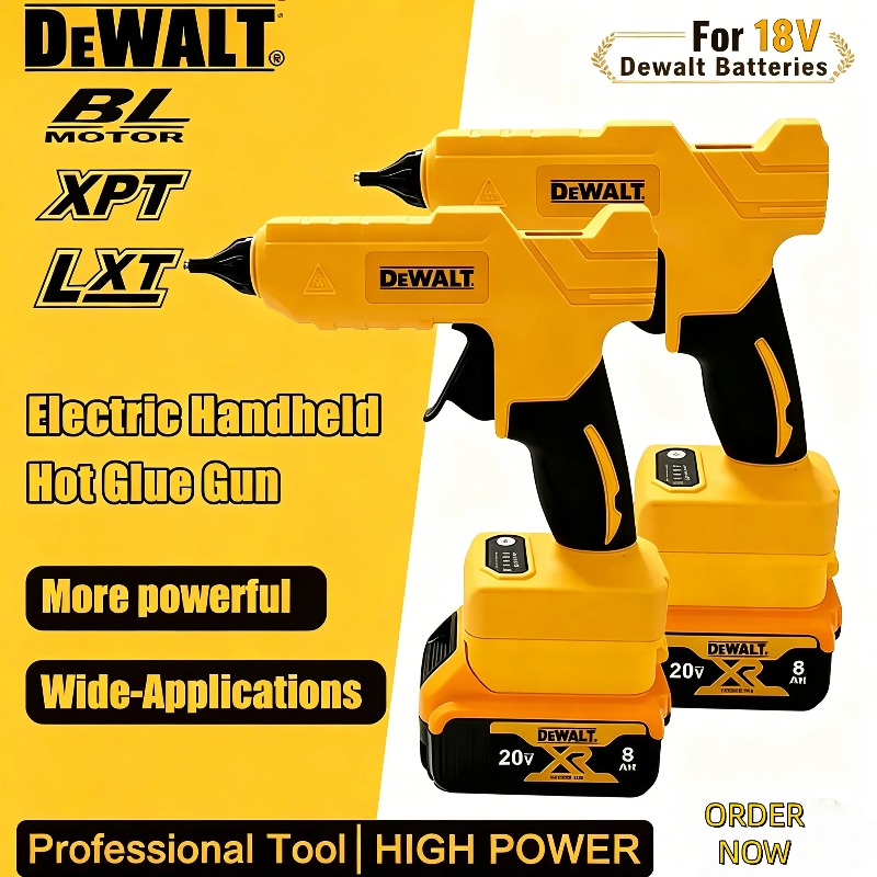Pistol Lem Panas Tanpa Kabel D - Hot Melt Glue Gun Cordless ulasan dan harga