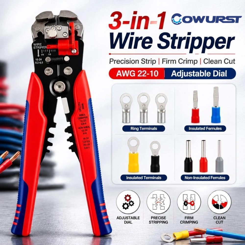 Tang Pengupas Kabel Multifungs - Automatic Wire Stripper Cutter ulasan dan harga
