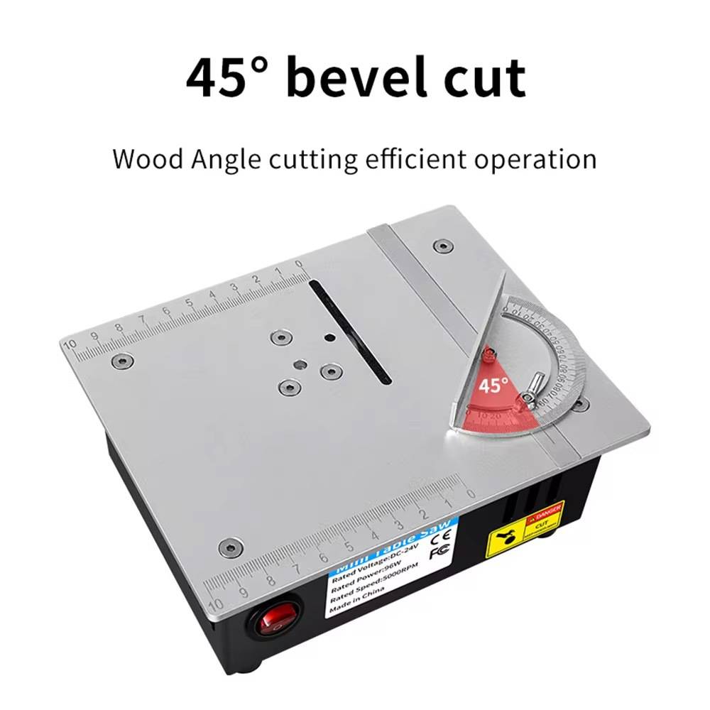 Gergaji Meja Mini Motor Ganda, - Mini Table Saw For Woodworking ulasan dan harga