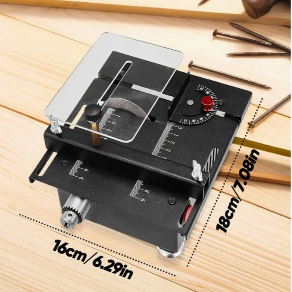 Gergaji Meja Listrik Mini Alat - Mini Table Saw For Woodworking ulasan dan harga