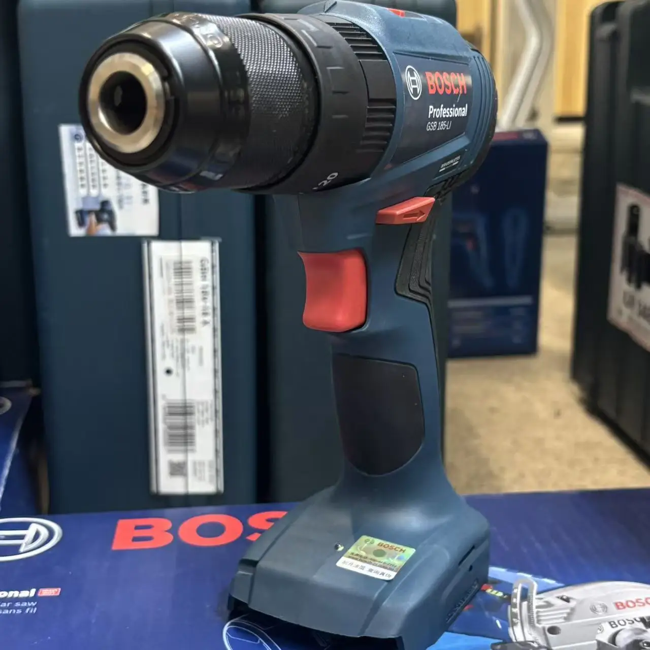 BOSCH GSB 185-LI Bor Impak Tan - Brushless Cordless Electric Drill 18V ulasan dan harga