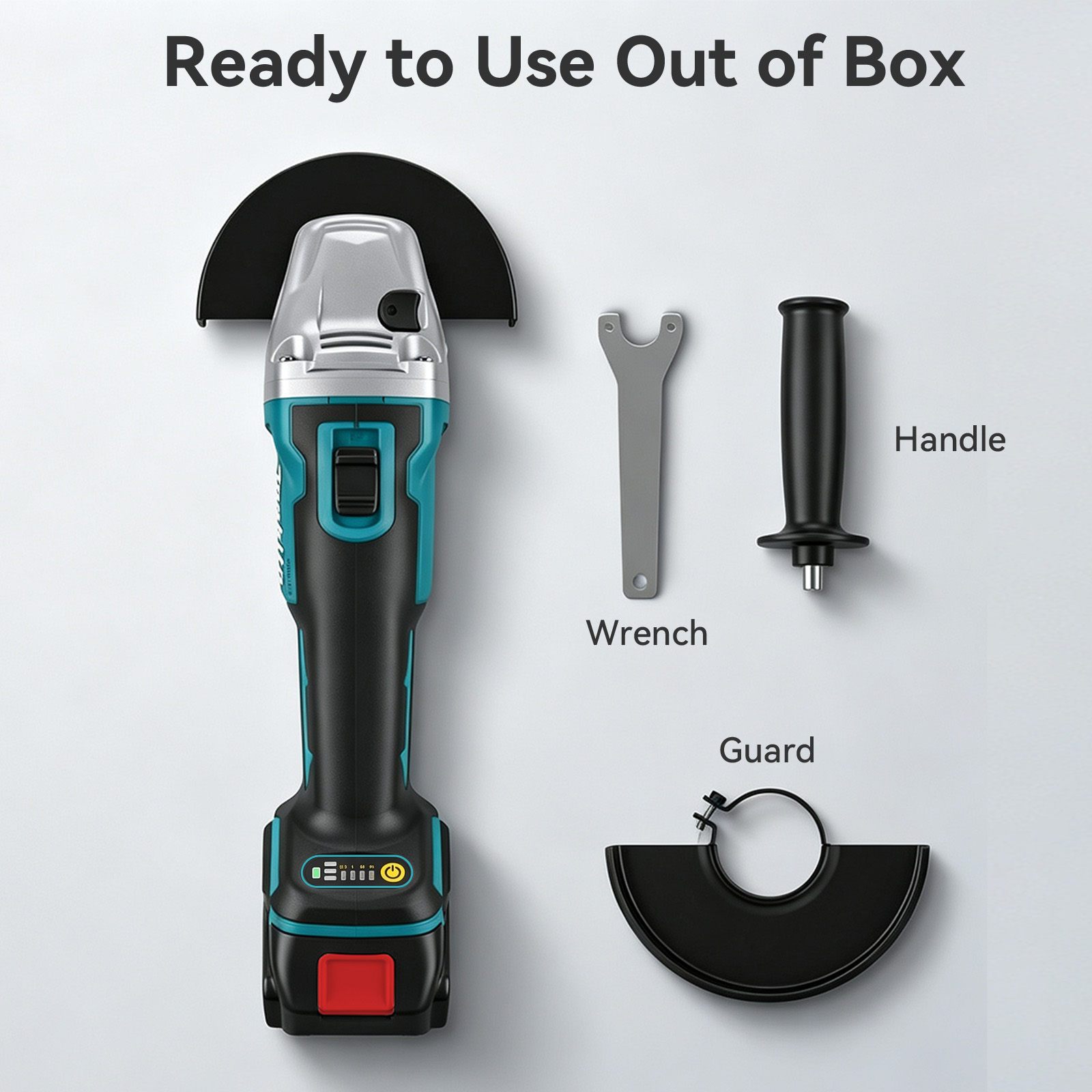 IONTOOL 850W 100mm Mesin Gerin - Brushless Angle Grinder Battery Powered ulasan dan harga