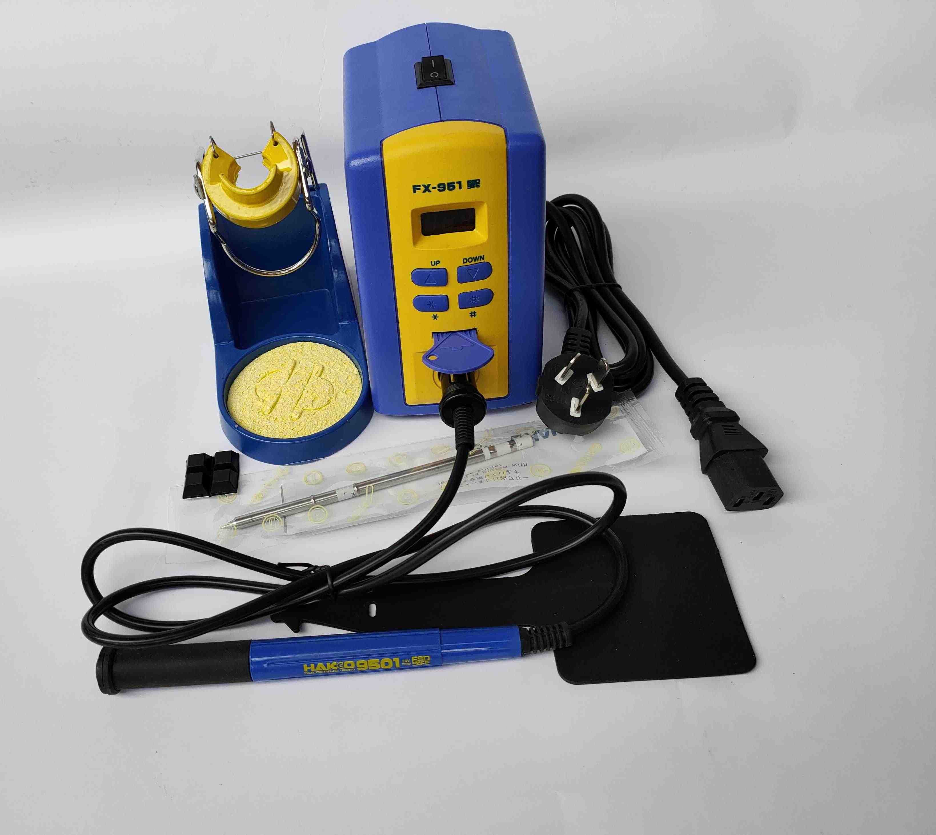 Stasiun solder Digital FX951 7 - Digital Soldering Station T12 ulasan dan harga