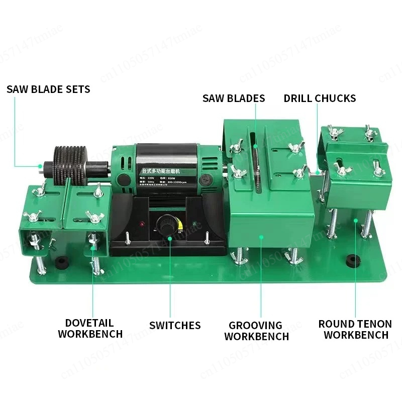 Gergaji Meja Mini dan Alat Riv - Mini Table Saw For Woodworking ulasan dan harga