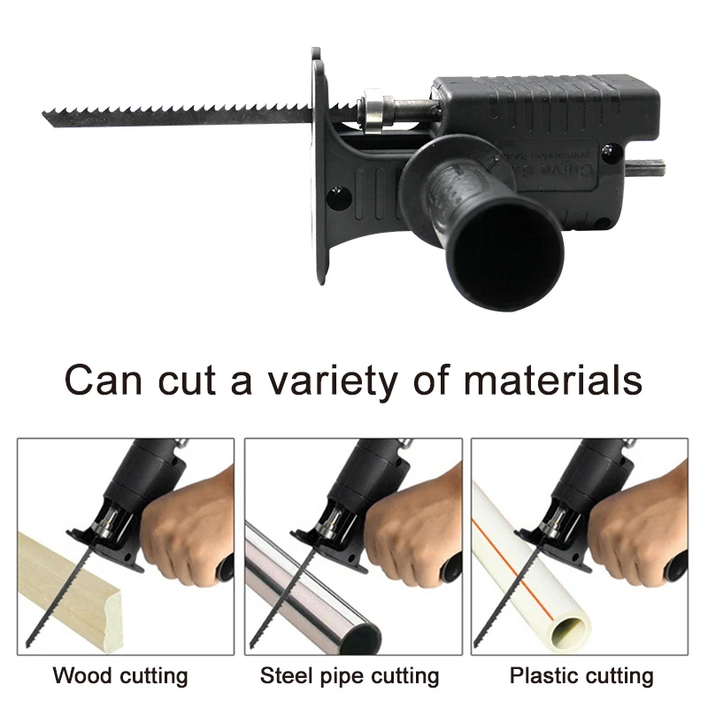 Bor listrik genggam, untuk ger - Reciprocating Saw Attachment Drill ulasan dan harga