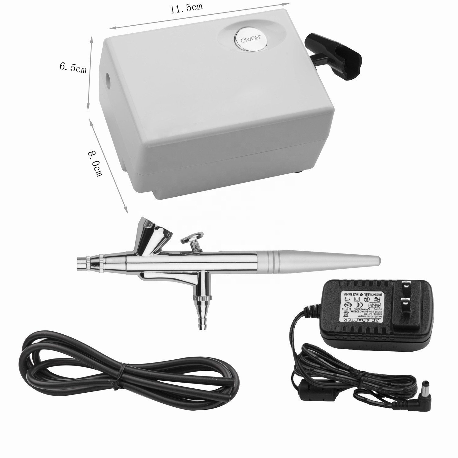 Kit Airbrush Aerograf Profesio - Airbrush Kit With Mini Compressor ulasan dan harga