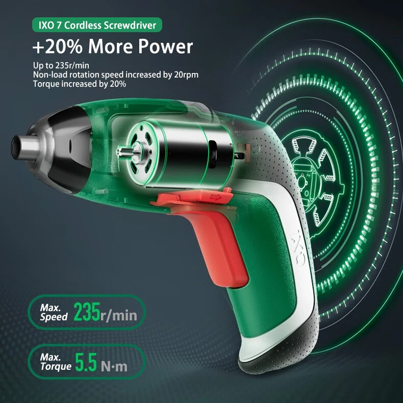 Bosch IXO7 Set Obeng Tanpa Kab - Electric Screwdriver Rechargeable Usb ulasan dan harga
