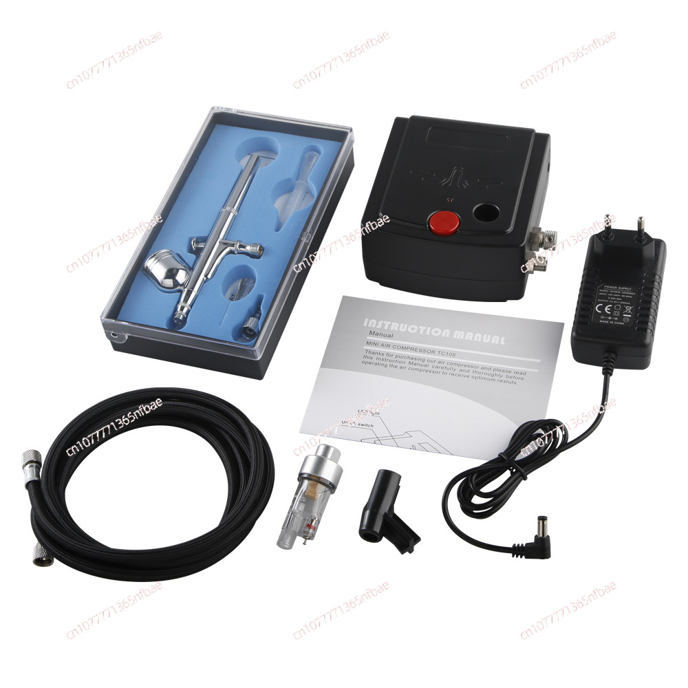 Kit Kompresor Airbrush Mini Au - Airbrush Kit With Mini Compressor ulasan dan harga