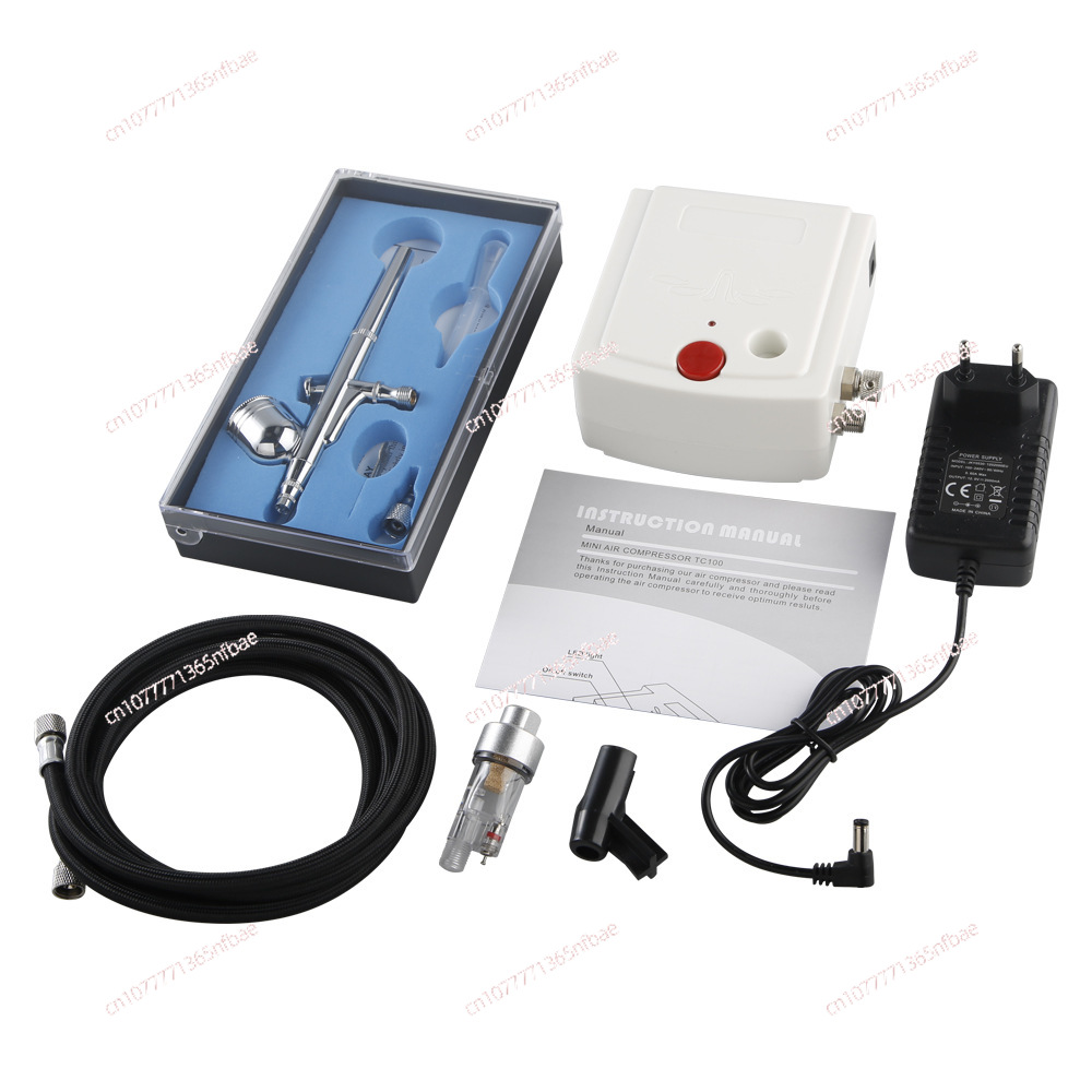 Kit Kompresor Airbrush Mini Au - Airbrush Kit With Mini Compressor ulasan dan harga