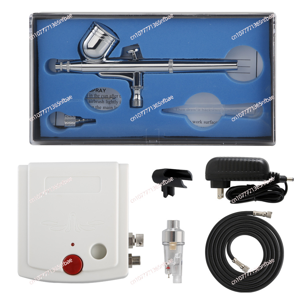 Kit Kompresor Airbrush Mini Au - Airbrush Kit With Mini Compressor ulasan dan harga