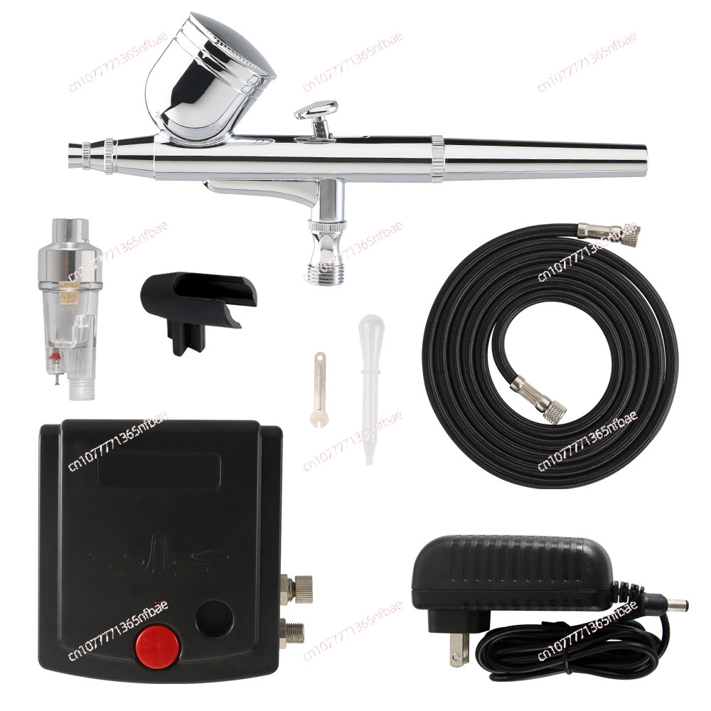 Kit Kompresor Airbrush Mini Au - Airbrush Kit With Mini Compressor ulasan dan harga