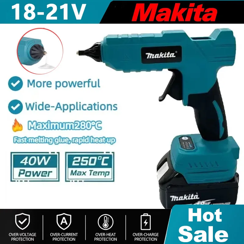 Pistol Lem Panas Tanpa Kabel M - Hot Melt Glue Gun Cordless ulasan dan harga