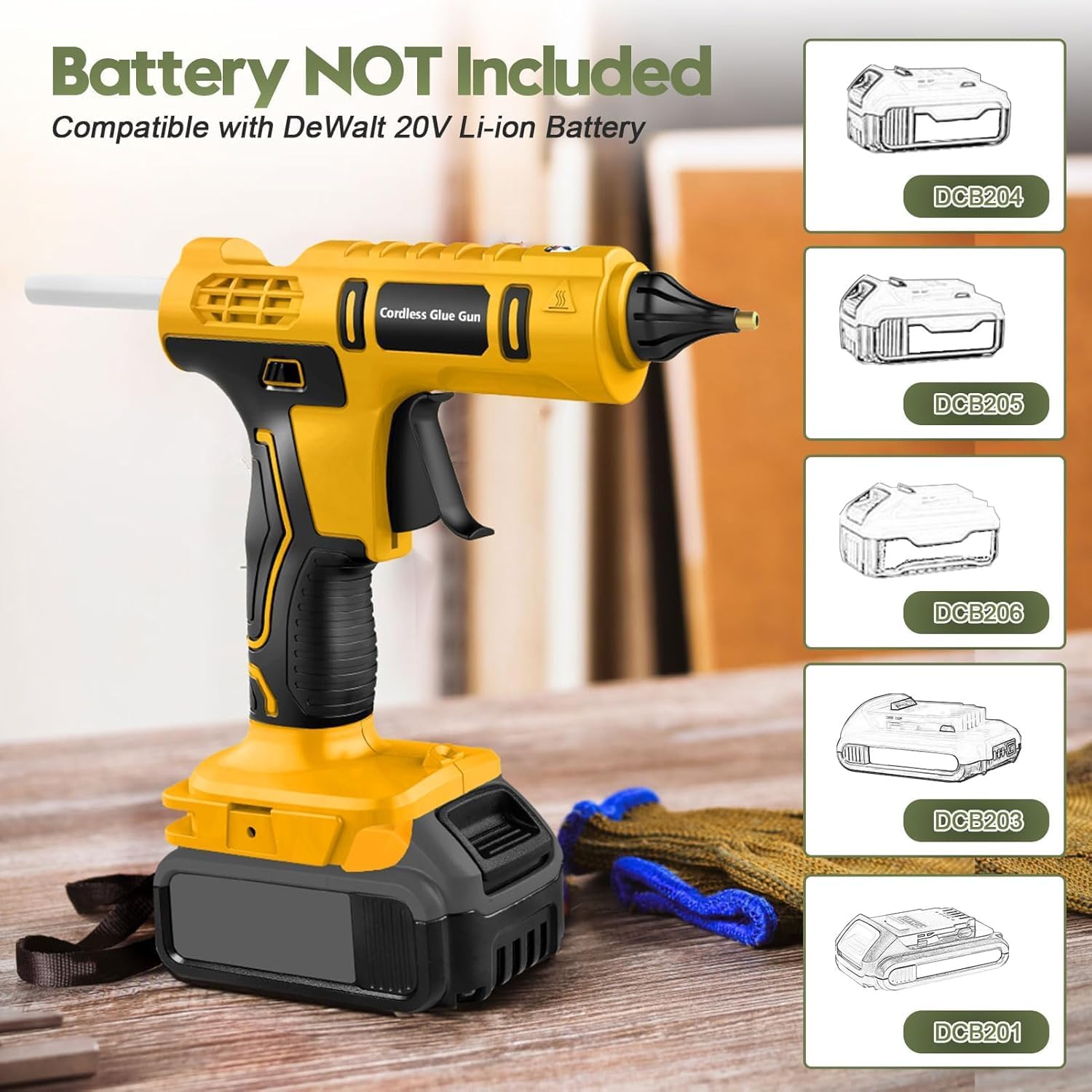 Pistol Lem Panas Tanpa Kabel 1 - Hot Melt Glue Gun Cordless ulasan dan harga