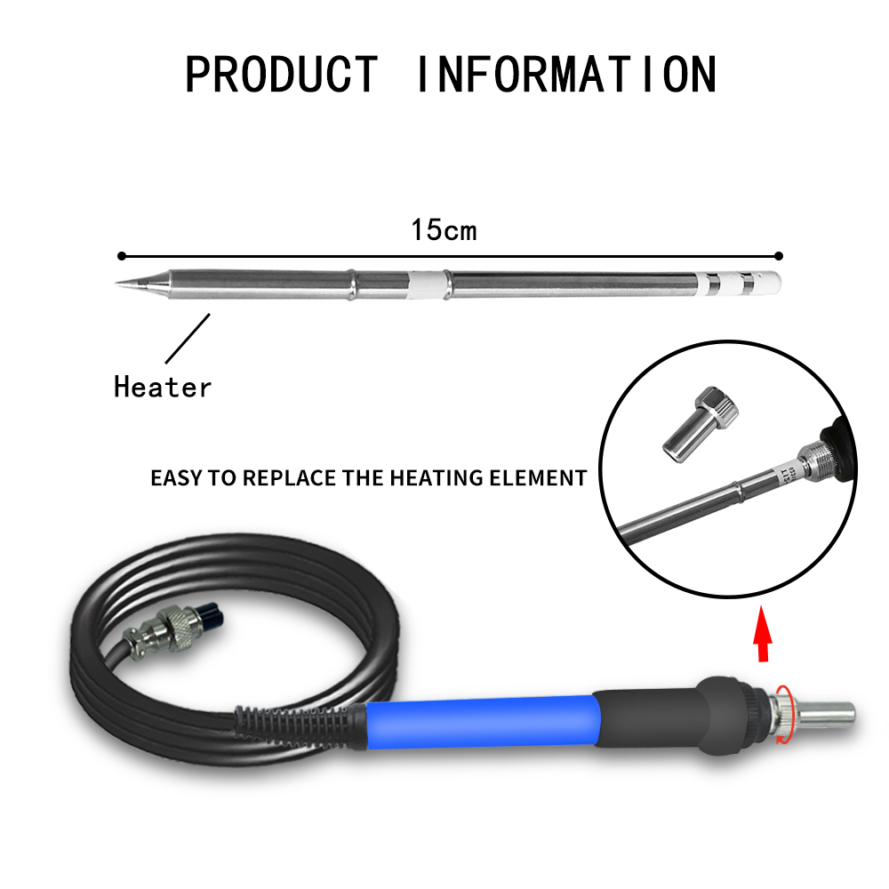 T12 + Stasiun Solder Besi 1.3  - Digital Soldering Station T12 ulasan dan harga